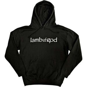 Lamb Of God Unisex Adult Skeleton Eagle Back Print Hoodie / Black